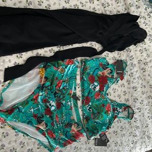Torrid bikini & coverup